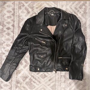 H&M black Moto jacket